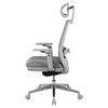 Fotel ergonomiczny biurowy 5D z podnóżkiem Spacetronik Albert Szary