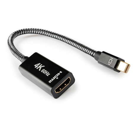 Adapter wtyk mini DisplayPort - gniazdo HDMI 4K Kabel w Oplocie SPMD-H03 - zdjęcie 2