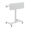 Białe stanowisko robocze regulowane gazowo 70x50 SPR BUDDY 22 MWW