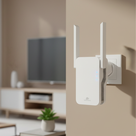 Repeater SP-RE12 MESH LAN/WAN Wi-Fi 5 AC1200 - zdjęcie 2