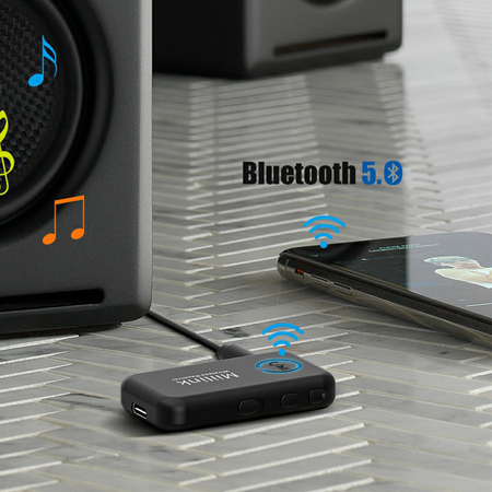 ML100 Odbiornik Audio Bluetooth jack 3.5 mikrofon