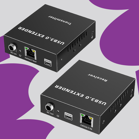 Extender USB za pomocą LAN Spacetronik SPU-EX02 - zdjęcie 2