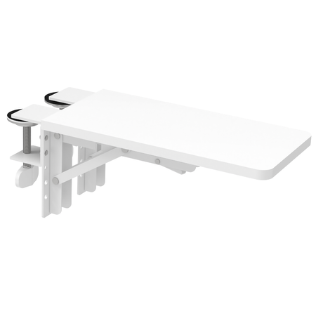 Podłokietnik do biurka Spacetronik SPB131W ergonomiczne wsparcie biały - zdjęcie 2