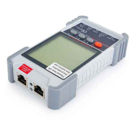 Zestaw Mappery 7szt Wielofunkcyjny miernik tester kabli sieciowych LCD POE Multimetr Szukacz Par Spacetronik SP-LT04