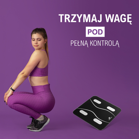 Spacetronik Smart BMI WiFi BT TUYA SL-BS01 Waage - zdjęcie 2