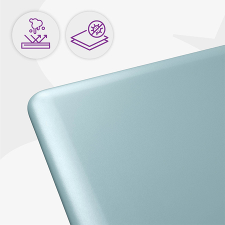 Blat MDF malowany proszkowo 180x80x2.5 Pine Green