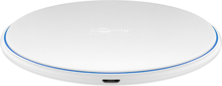 Ładowarka indukcyjna Goobay 10W QuickCharge BIAŁA