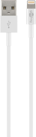 Kabel wtyk Jack 3,5mm - wtyk Apple Lightning 8-pin Goobay 1m
