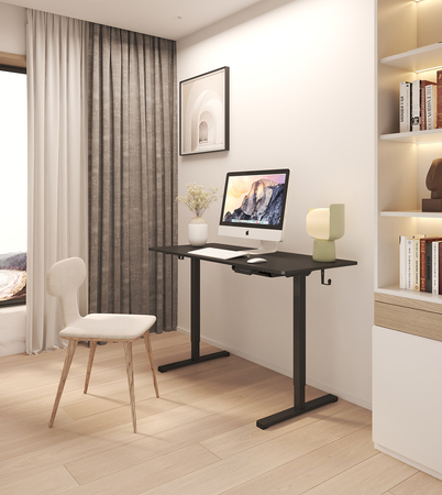 Elektryczne biurko Spacetronik Moris 124BB 140x60 Outlet A-