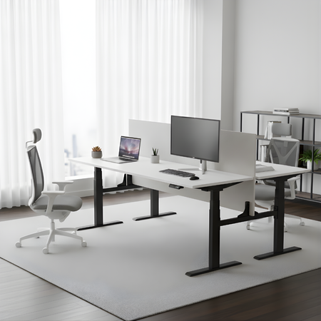 Podwójny stelaż regulowany elektrycznie SPE-440B - zdjęcie 2