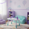 Zestaw mebli dziecięcych Spacetronik – stolik SPEX201 i sofa SPC-XD-24 niebieski