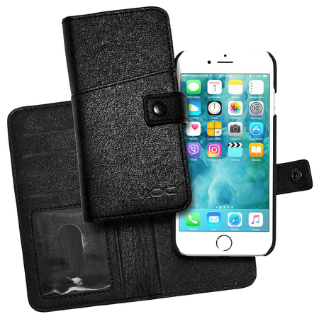 Handytasche + Etui MOC Mag Wallet Schwarz - zdjęcie 2