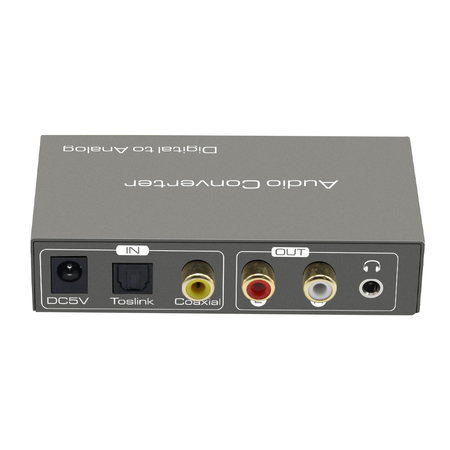 Konwerter Audio Digital na Analog R/L lub Jack 3,5mm Spacetronik SP-HDC11