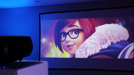 Projektor Kina Domowego LED Spacetronik F20 4800 lms 1920x1080px Czarny