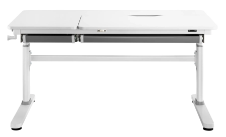 Biurka dla dziecka ręczne Spacetronik XD SPE-X104WW 120x60 cm biały+szary OUTLET