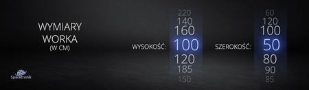 Worek Sztauerski BDB1016, 100x160cm poduszka powietrzna, zabezpieczenie transportowe ładunku