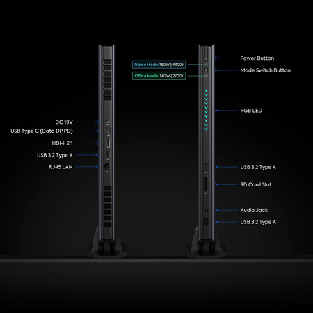 Minisforum AtomMan G7 Intel i7 14650HX RTX4070 0+0