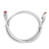 RJ45 CAT 6 S/FTP AWG27 LSZH Kabel weiß 2m