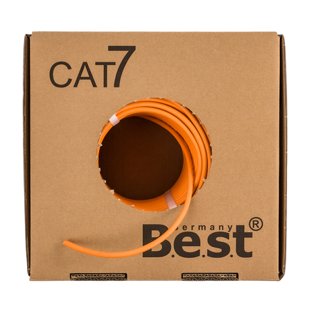 Kabel komputerowy CAT7 S/FTP 4x2xAWG26 BEST (1xEkran) - 100m