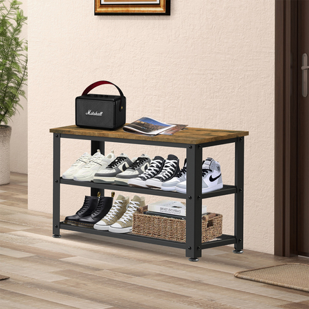 Metalowa szafka regał na buty 73cm Funky Furniture - zdjęcie 2