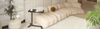 Buddy verstellbarer Trolley-Tisch schwarz