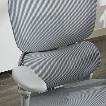 Regulowany Fotel biurowy 6D DORIS-20 Szary