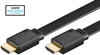 Kabel HDMI Goobay High Speed Płaski - 1,5m