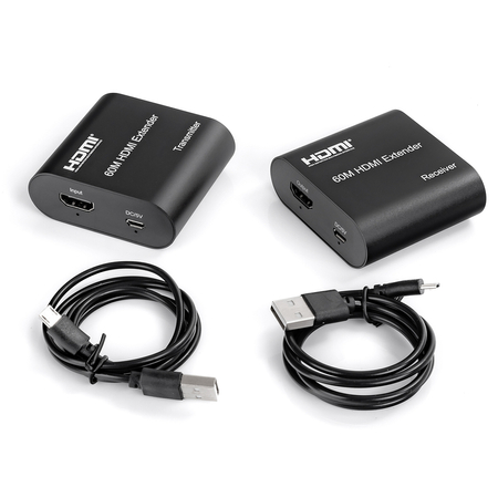 Spacetronik SPH-HLC51 HDMI zu LAN Konverter - zdjęcie 2