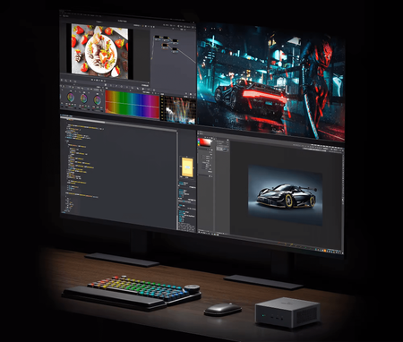 Minisforum PC Ryzen7 7735HS 32GB - UM773 XTX, Radeon680M, Win11 Pro
