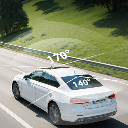 Wideorejestrator 2K 2CH 4G WiFi GPS AZDOME M660