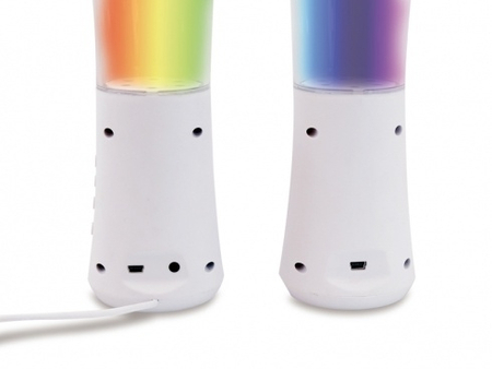 Głośniki komputerowe Tańcząca woda Conceptronic 2x6W - Białe / BEZ WODY !!! OUTLET