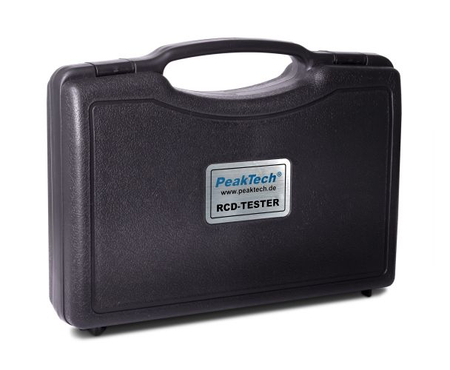 Cyfrowy tester wyłączników różnicowoprądowych, CAT III 600 V, PeakTech 2710