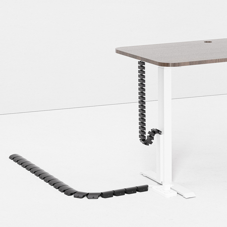 Podłogowy organizer kablowy SPK-109G Szary - zdjęcie 2