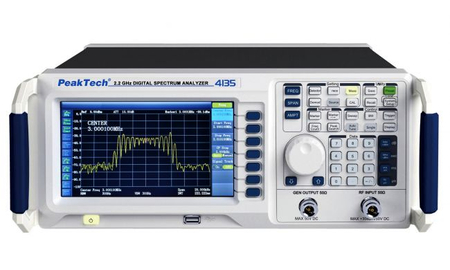 Cyfrowy analizator widma 9 kHz - 2,2 GHz PeakTech 4135