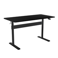 OUTLET Biurko pneumatyczne z regulacją wysokości Spacetronik Moris 140×68