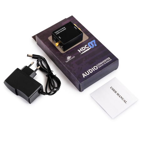 Digital-zu-Analog-R/L-Raum HDC07 Audio-Konverter