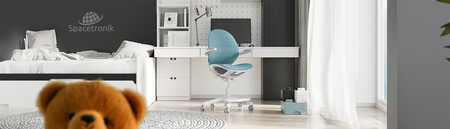 Fotel obrotowy dziecięcy Spacetronik XD SPC-XD03S Outlet C