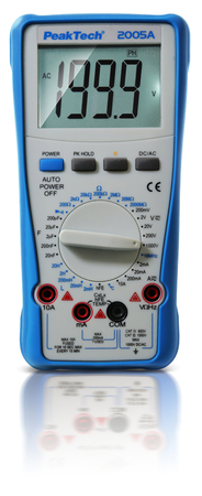 PeakTech 2005A Digital DCV ACV DCA Multimeter