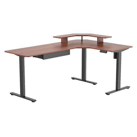 Elektryczne biurko Spacetronik Loris 124BM 180x120 Outlet B-