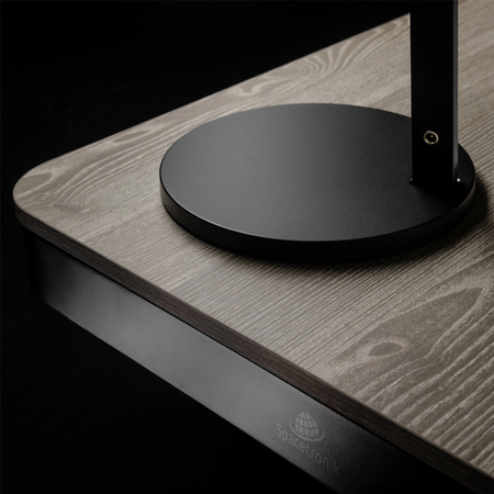 Zestaw ergonomiczny biurowy Biurko Vegard SPEO232 Fotel BARD Lampa Glow D4