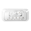 Organizer BOX stacja ładowania z listwą 5xAC 3x USB Spacetronik REVO SR201