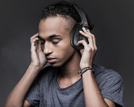 Słuchawki nauszne bezprzewodowe z aktywną redukcją szumów ANC BT5.0 LDAC