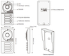 Wideodomofon jednorodzinny Spacetronik DiO SPD-DS701