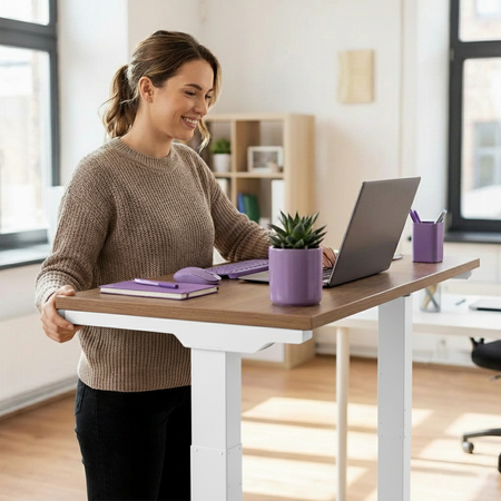 Spacetronik SPE-233W elektrischer Tischständer