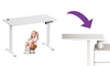 Spacetronik Moris 120WW 120x60 elektrischer Schreibtisch