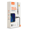 USB-C - Lightning Kabel LDNIO 1m grau 30W LC111
