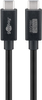 Kabel USB4 v2.0 USB-C 16K 60Hz 240W 80 Gb/s Power Delivery Goobay 1,2m czarny