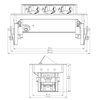 Gniazdo blatowe Spacetronik SPSDA30BB