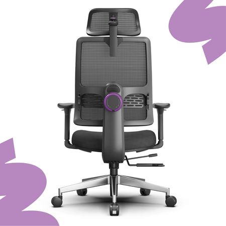 Fotel Ergonomiczny Spacetronik Axon Szary