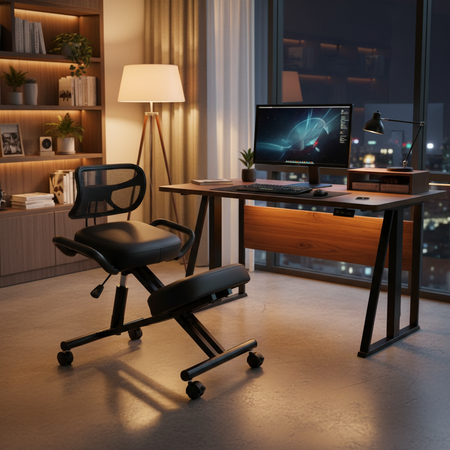 Ergonomiczne Krzesło Klęczące Spacetronik YOGI-10